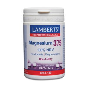 Magnesio 375 mg 180 comp. de Lamberts