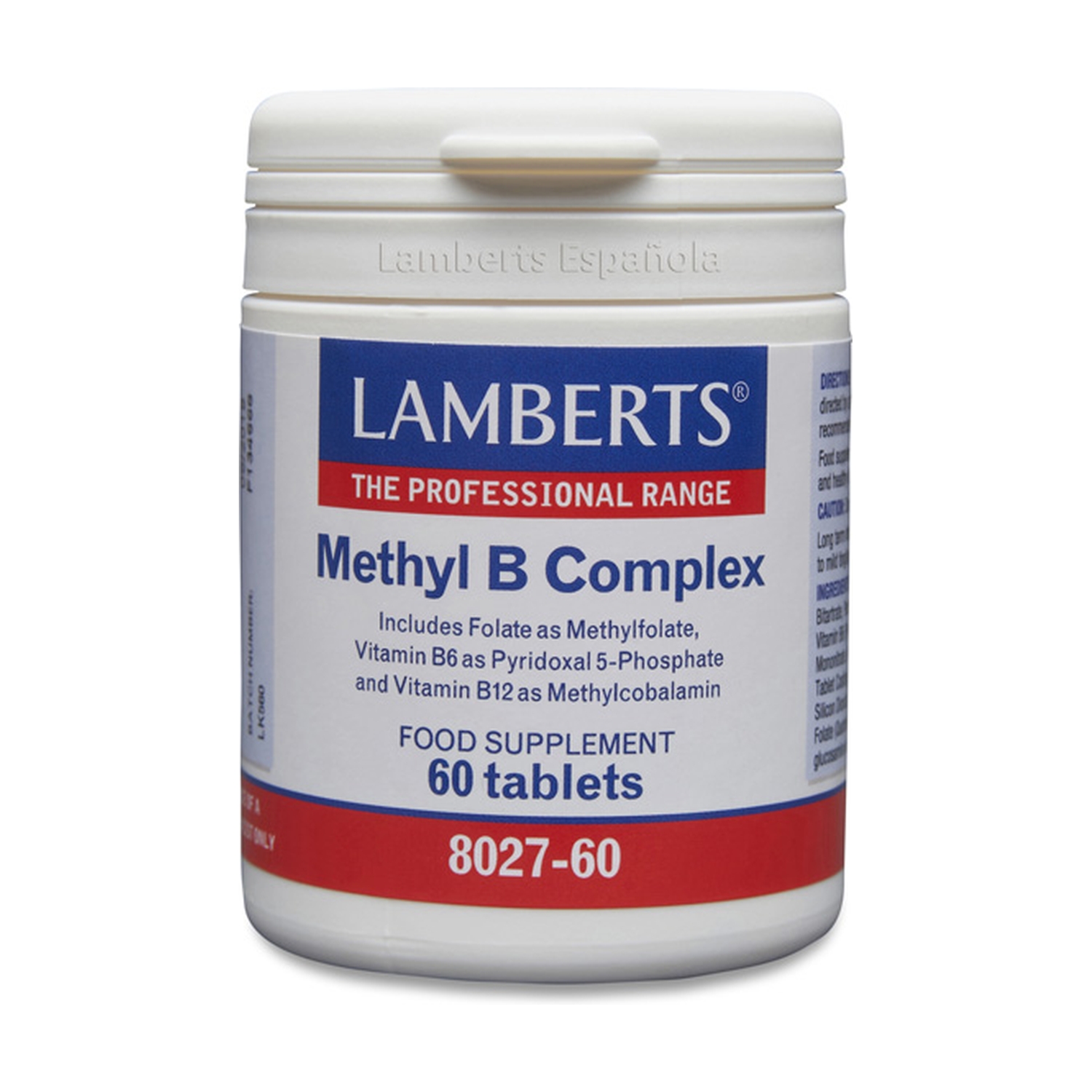 Methyl B Complex 60 comp. de Lamberts