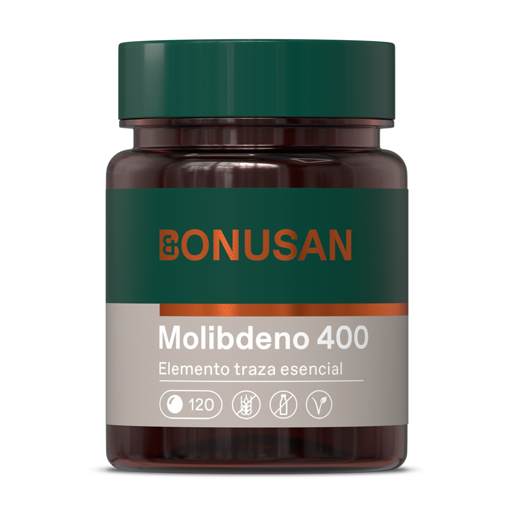 Molibdeno 400 mcg 120 comp. de Bonusan