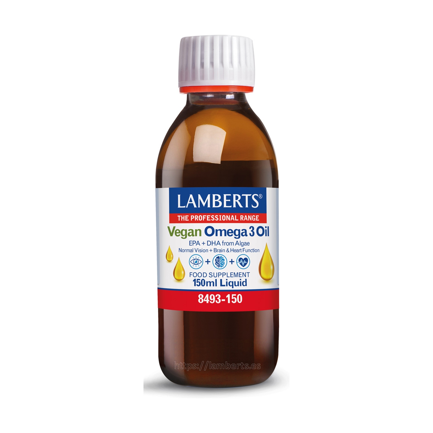 Omega 3 Vegano Líquido 150 ml de Lamberts