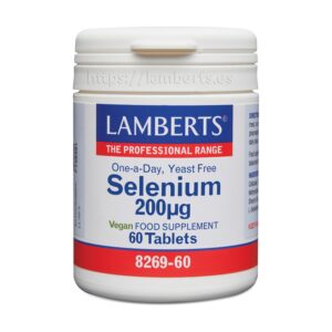 Selenio 200 µg 60 comp. de Lamberts