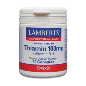 Tiamina 100 mg 90 caps. de Lamberts