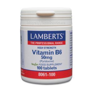 Vitamina B6 50 mg 100 comp. de Lamberts