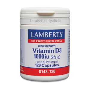 Vitamina D3 1000 UI 120 caps. de Lamberts