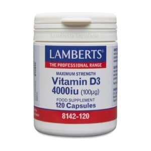Vitamina D3 4000 UI 120 caps. de Lamberts