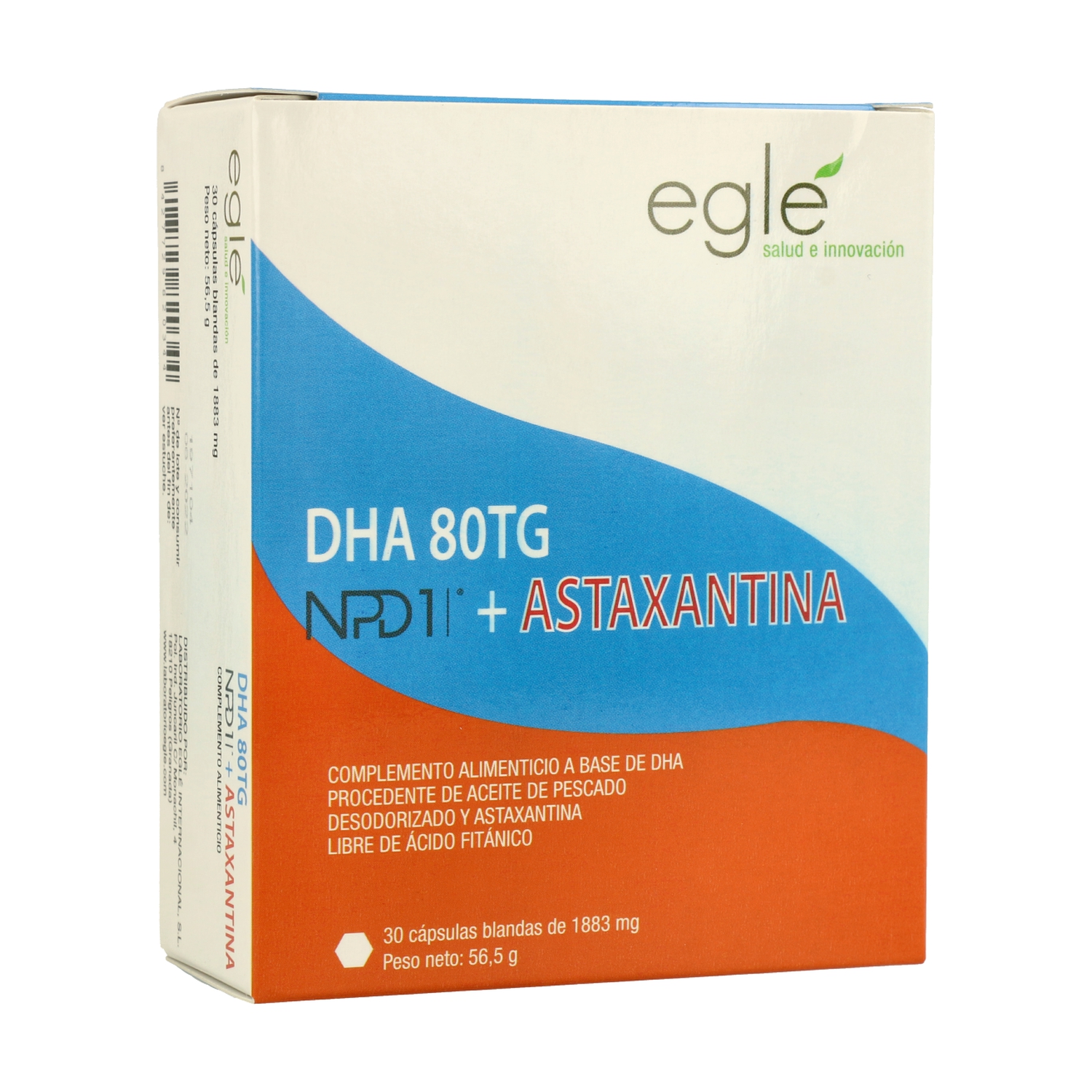 NPD1 DHA + astaxantina 30 caps. de Egle