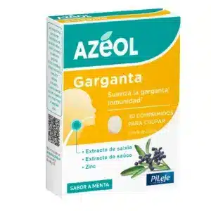 Azeol garganta 30 comp. de Pileje