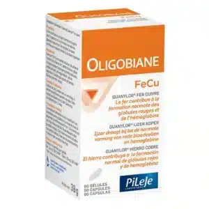 Oligobiane FeCu 90 caps. de Pileje