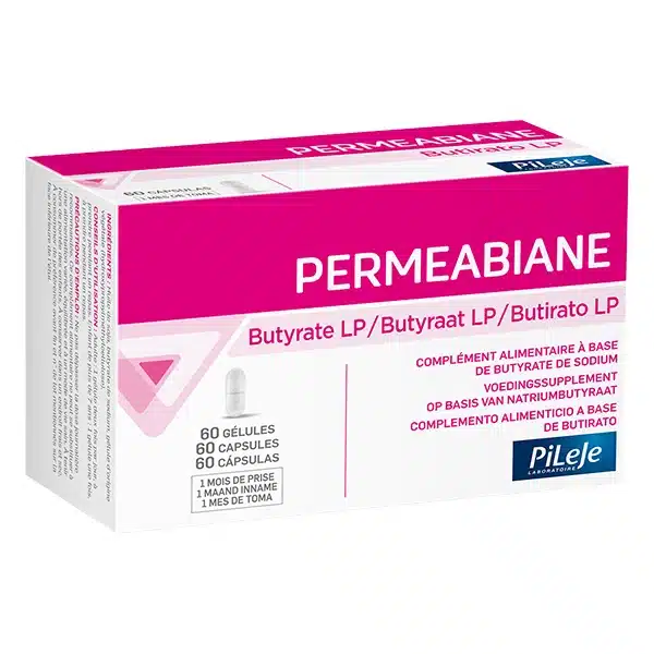 Permeabiane butirato LP 60 caps. de Pileje