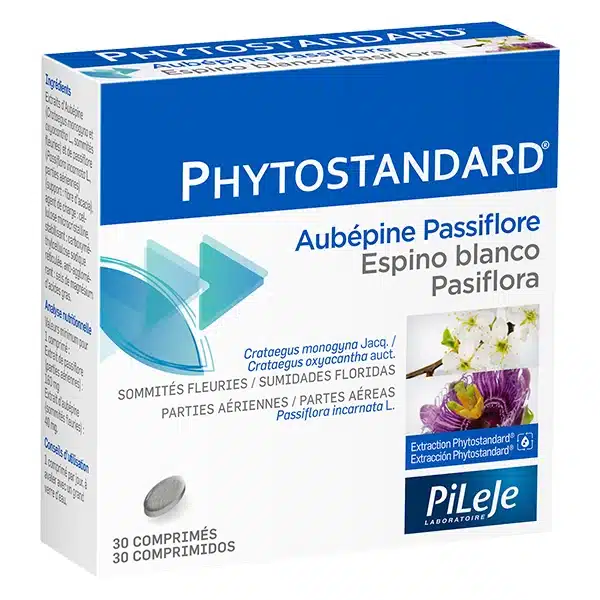 Phytostandard espino blanco-pasiflora 30 comp. de Pileje