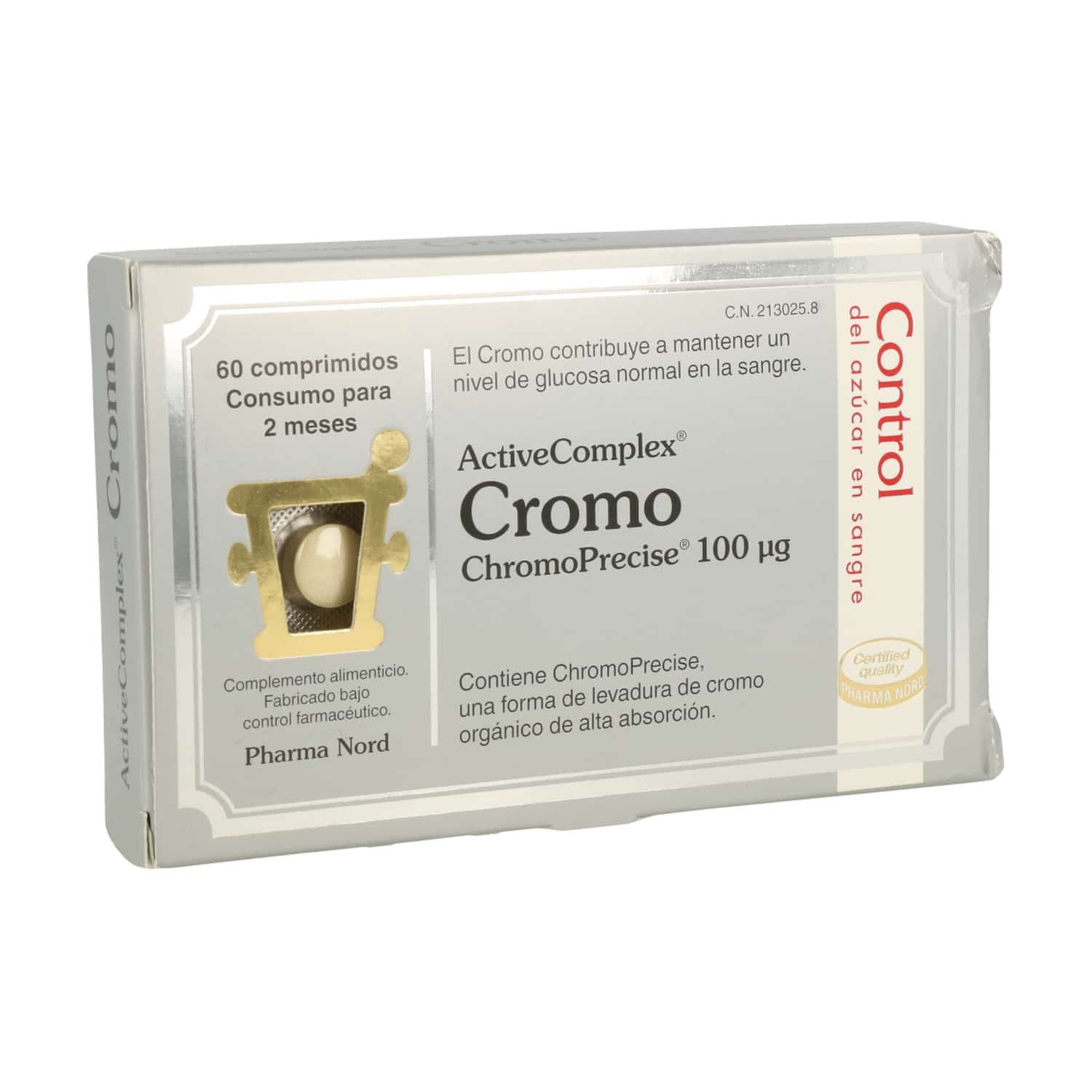 Activecomplex Cromo 100 mcg. 60 comp. de Pharma Nord