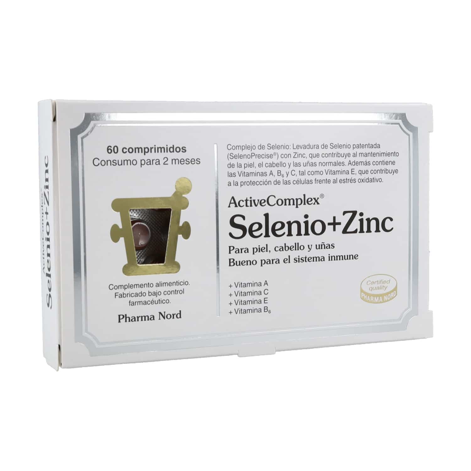 Activecomplex Selenio + Zinc 60 comp. de Pharma Nord