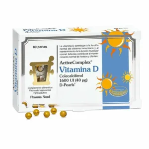 Activecomplex Vit. D 40 mcg. 1600 UI 80 perlas de Pharma Nord