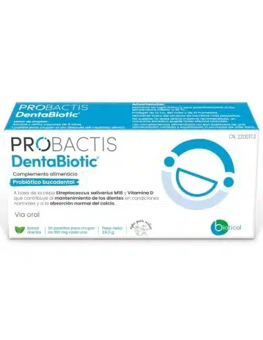 Dentabiotic menta 30 comp. de Probactis