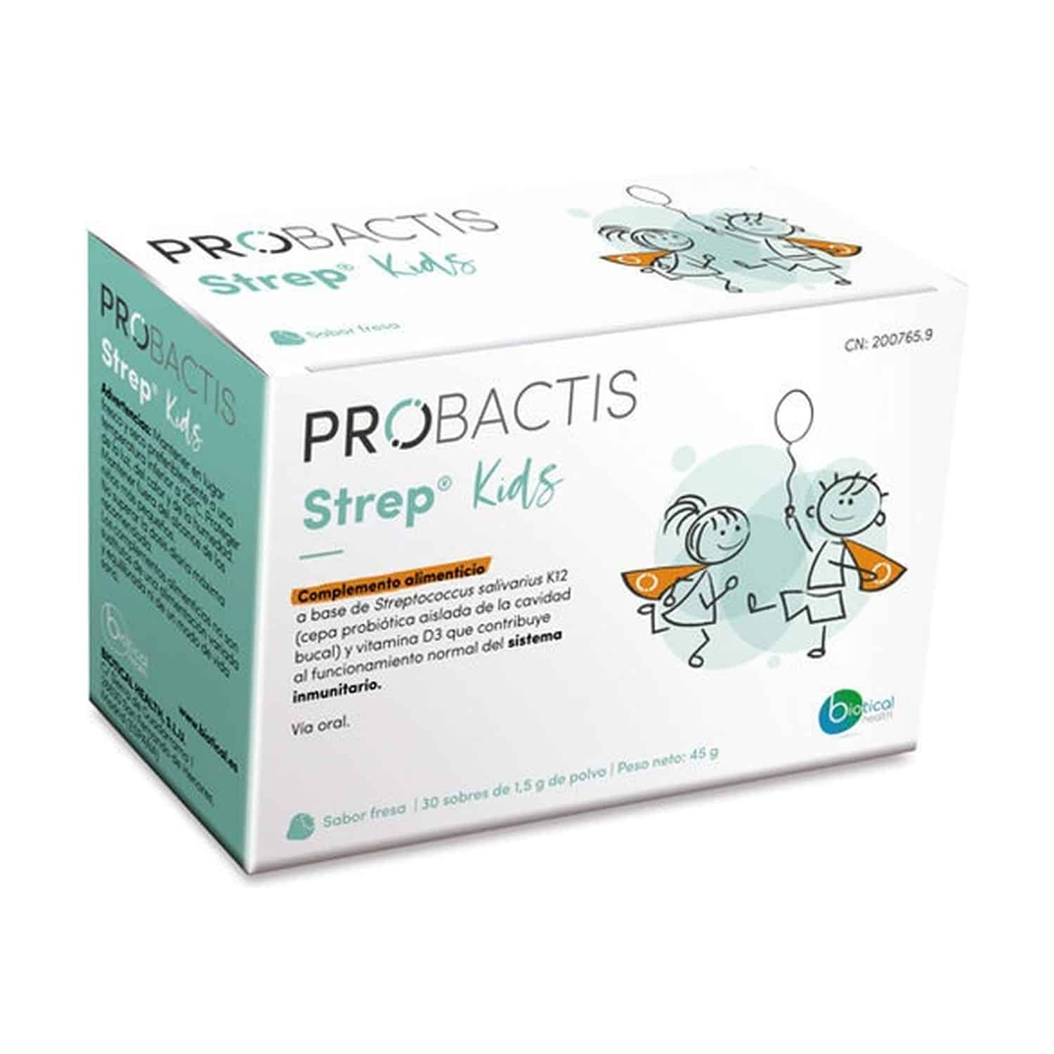 Strep Kids fresa 30 sbrs. de Probactis