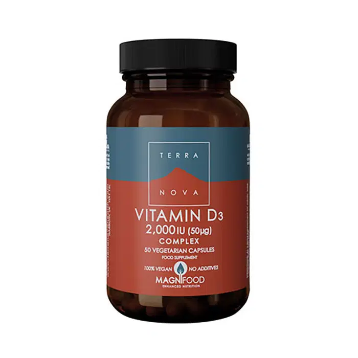 Vitamina D3 2000 UI 50 caps. de Terranova