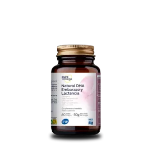 Natural DHA Embarazo y Lactancia 60 perlas de Puro Omega