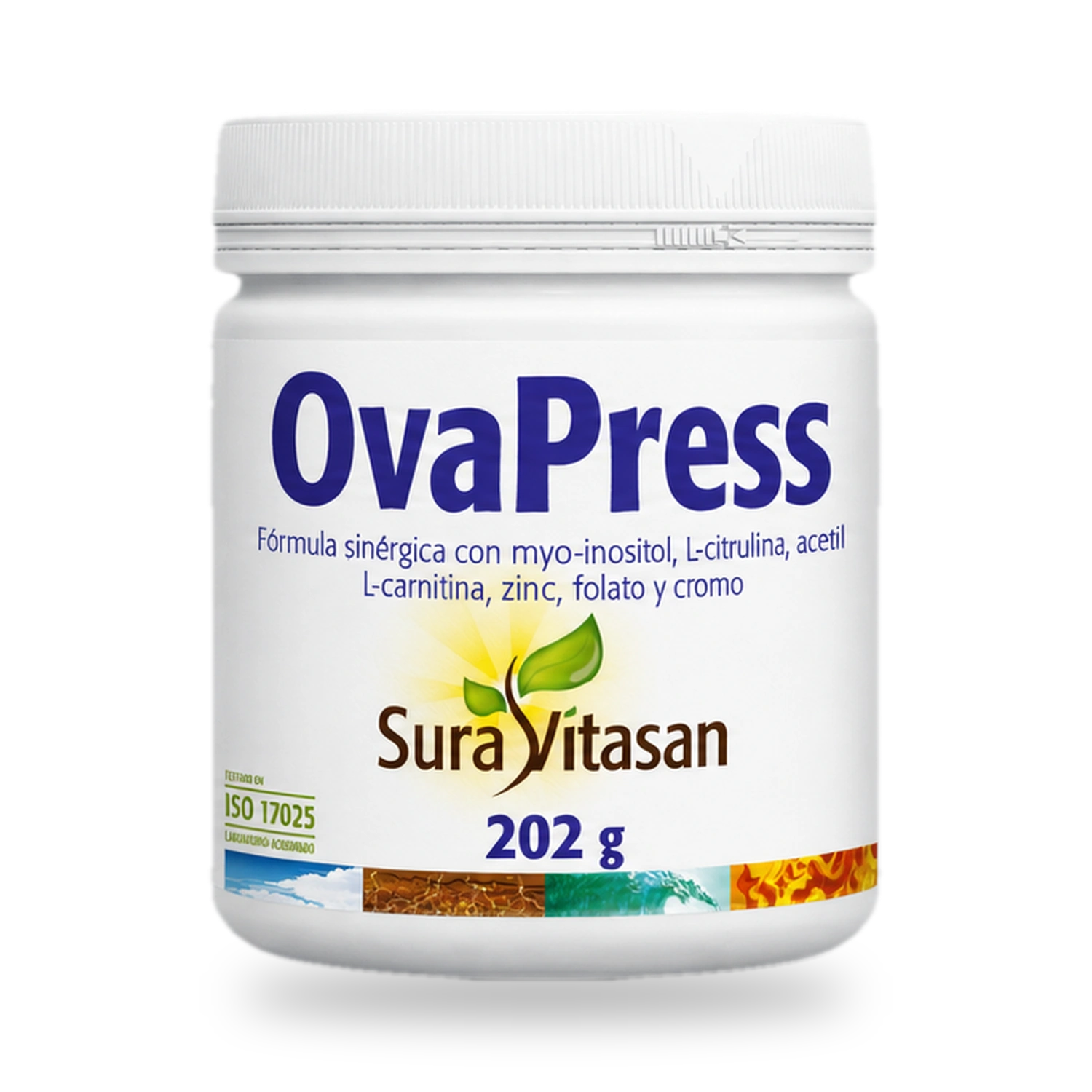 Ova Press 202 g - frontal Ova Press 202 g Sura Vitasan vista frontal